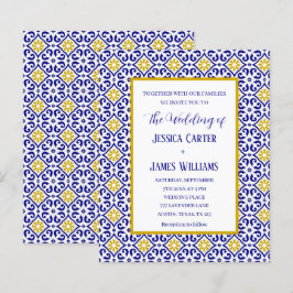 Lámina Boda mediterráneo de mosaicos rusos portugueses