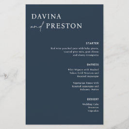 Lámina Boda moderno con escritura caligráfica de marina a