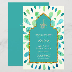 Lámina Boda Musulmana WALIMA Nikah