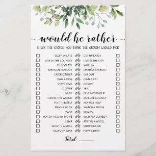 Lámina Boda Prefiere un juego editable