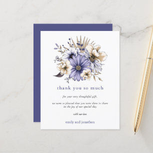 Lámina Boda Purple Lilac Florals con presupuesto