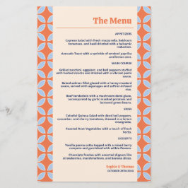 Lámina Boda retro de mediados del siglo