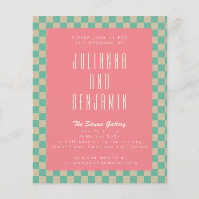 Lámina Boda rosa de la Fábrica de la Moneda del tablero d (Anverso)