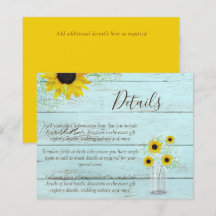 BODA Rústico del Girasol - Presupuesto