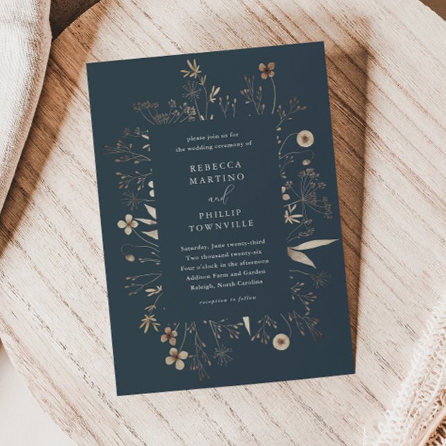 Lámina Boda silvestre boho con presupuesto (Subido por el creador)