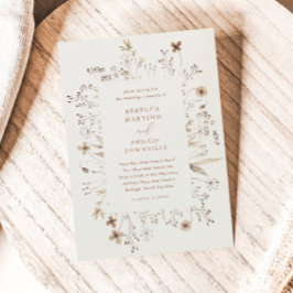 Lámina Boda silvestre boho con presupuesto limitado