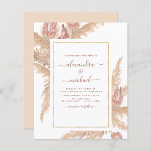 Lámina Boda tropical Boho Boho Bohemian