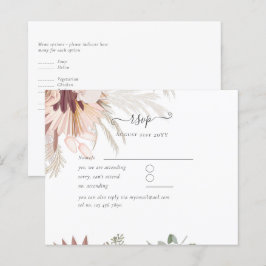 Lámina Boda Tropical de Borgoña Pampas