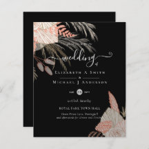 Boda Tropical Pampas Grass Terracotta