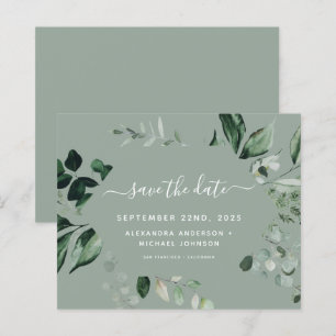 Lámina Boda verde verde de la salchicha de la vegetación