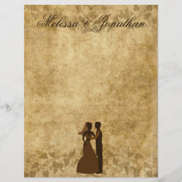 Lámina Boda vintage Novia Groom