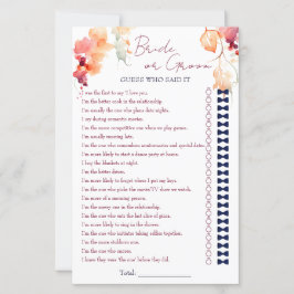 Lámina Bodega de novias o novios juego de ducha de novias