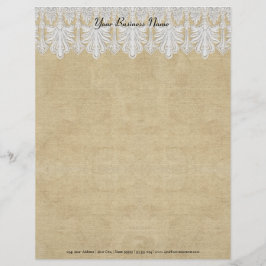 Lámina BOHO Burlap impreso y gitano de encaje estilo mode