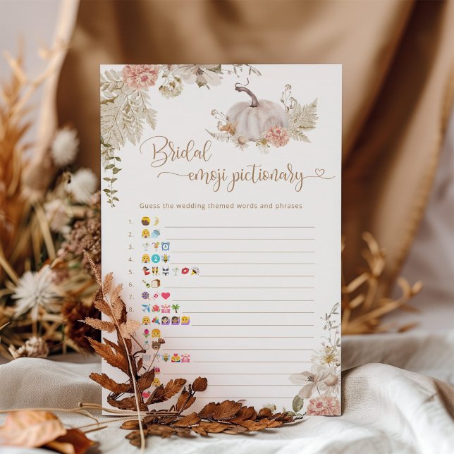 Lámina Boho fall emoji de novias juego de picnic (Subido por el creador)