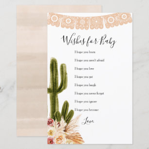 Lámina Boho Fiesta Taco 'acerca de los deseos de amor par
