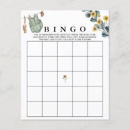 Lámina Boho Neutral de Género | Juego de Baby Shower de c