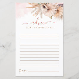 Lámina Boho Pampas Consejos De Floral De Grass Para Que L