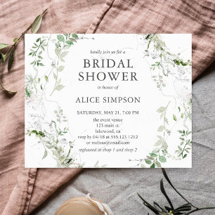 Lámina Boho presupuestal deja ducha de novia