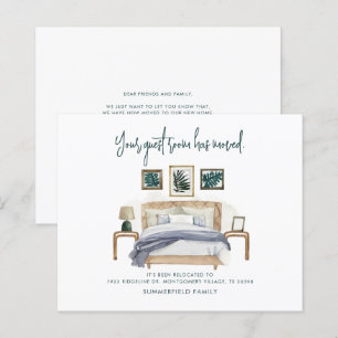 Lámina Boho presupuestario hemos movido la Invitación