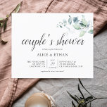 Lámina Boho Presupuesto Verdor Eucalyptus Parejas Ducha<br><div class="desc">El bouquet de boho de eucalipto.</div>