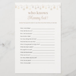 Lámina Boho que conoce a mamá mejor juego de Baby Shower
