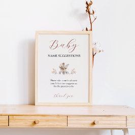 Lámina Boho Sweet Bear Air Balloon Baby Ideas Game