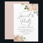 Lámina Boho Watercolor Mauve Peach Flowers Sweet 16 Fiest<br><div class="desc">Invite a sus huéspedes a su evento con nuestra floral y dulce invitación. Cuenta con flores de melocotón acuarela, vegetación y detalles de Relieve metalizado de oro falsos. Esta invitación a dieciséis acuditos acuarelas marca el tono perfecto para un cumpleaños sofisticado y memorable. Ideal para fiestas de cumpleaños en el...</div>