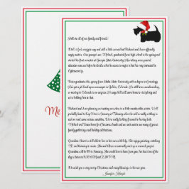Lámina Boletín de Navidades personalizados de Scottie Ter