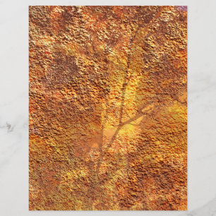 Lámina Bolsa de textura rústica de otoño