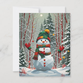 Lámina Bonhomme de neige