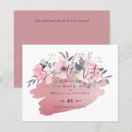 Lámina Bonito Girly Rosegold Floral Glam Boda