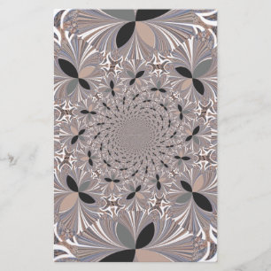 Lámina Bonito kaleidoscopio gris de ceniza sin fisuras