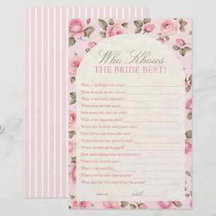Lámina Bonito Rosa Que Conoce El Juego De La Ducha Bridal