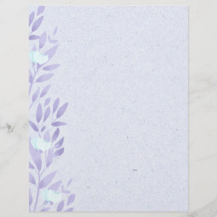 Lámina borde lavanda vintage