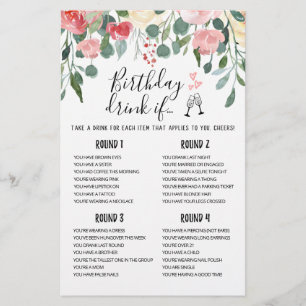 Lámina BORRADOR DE Cumpleaños SI se puede editar un juego