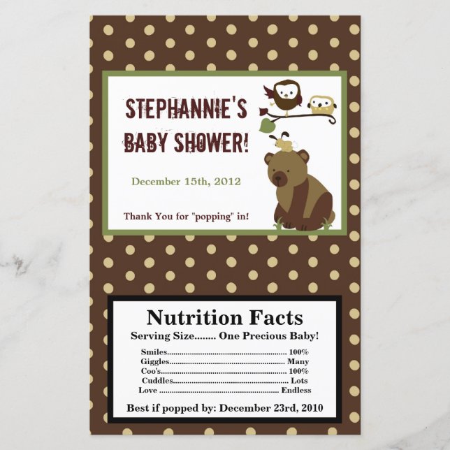 Lámina Bosque hueco de envolvimiento de palomitas de micr (Anverso)