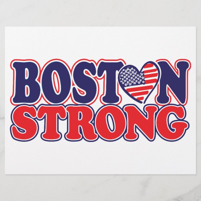 Lámina Boston Strong (Anverso)