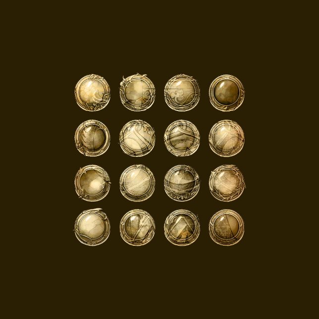 Lámina Botones antiguos Embelleces de cuadernillo (Subido por el creador)