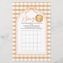 Bow Little Cutie Pie Bingo Games 1º cumpleaños