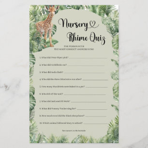 Lámina Boy teddy pampas hierba Nursery Rhyme Prueba