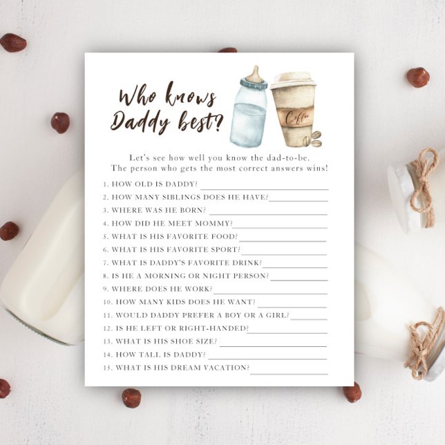 Lámina Breve ducha de bebé - Juego Quién conoce mejor a p (Subido por el creador)