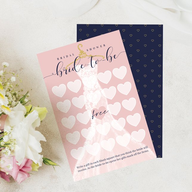 Lámina Bridal Shower Bingo Moda Boda Vestido Ducha Juego (Subido por el creador)