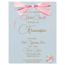Bridal Shower Regency Tea Fiesta Elegante Invitaci
