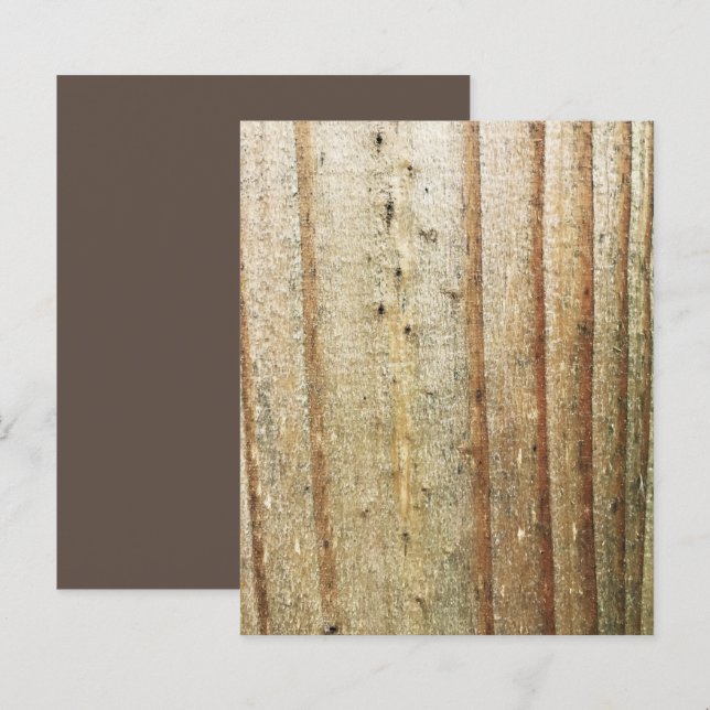 Lámina Brown Tan Gold Groovy Papel de cuaderno de plancha (Anverso / Reverso)