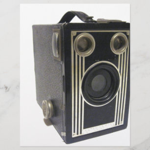 Lámina Brownie Antique Camera