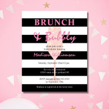Brunch económico y champán rosa con purpurina
