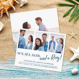 Lámina Budget 4 Photo Beach Engagement Announcement