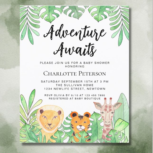 Lámina Budget Adventure espera a los animales invitados p (Subido por el creador)