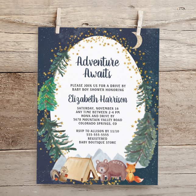 Lámina Budget Adventure espera el impulso de Baby Shower (Subido por el creador)