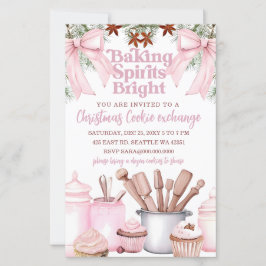 Lámina Budget Baking Spirits Bright Pink Cookie Exchange